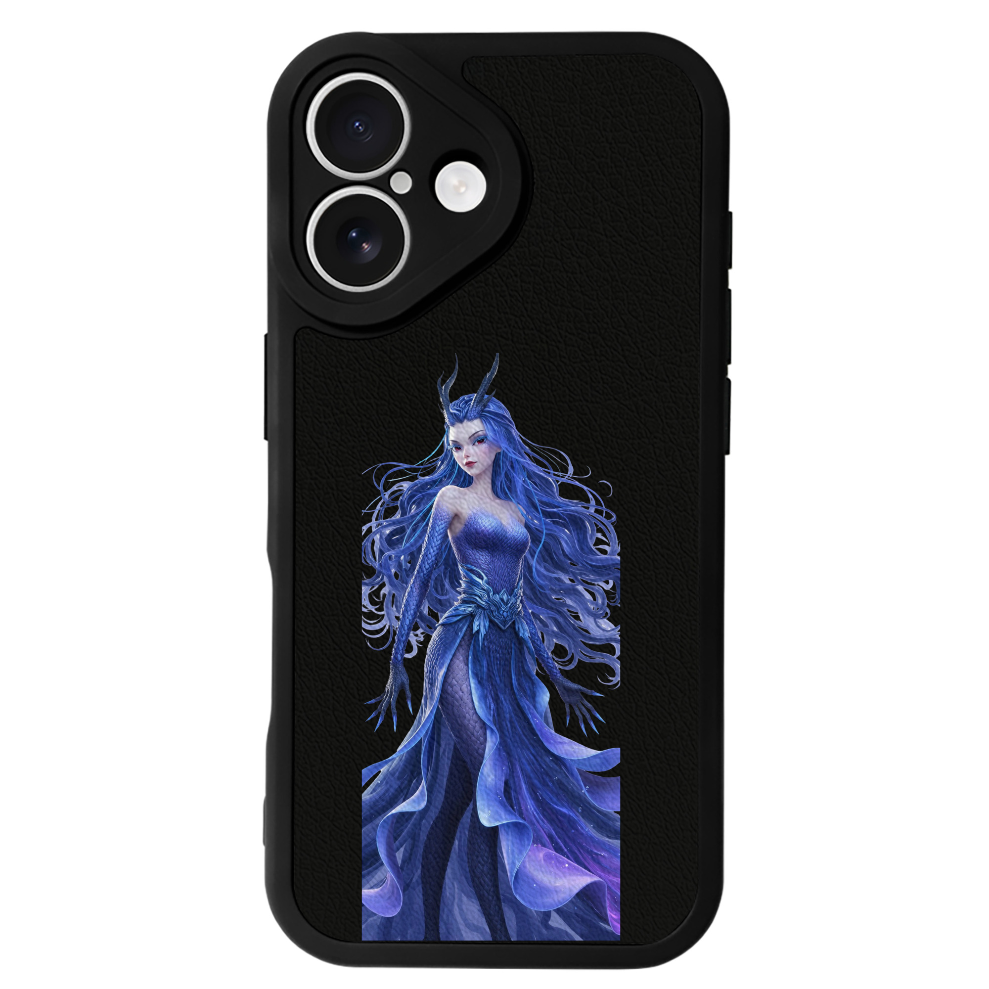 （画像用） Ne Zha 2 ナタ 魔童の大暴れ 【iPhone 16シリーズ対応】シリコンスマホケース（レザー調） 材質：シリコン